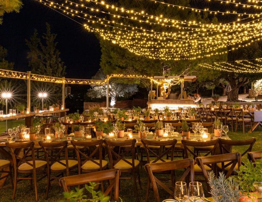 Δεξίωση γάμου - Κτήμα Μυρρινούς