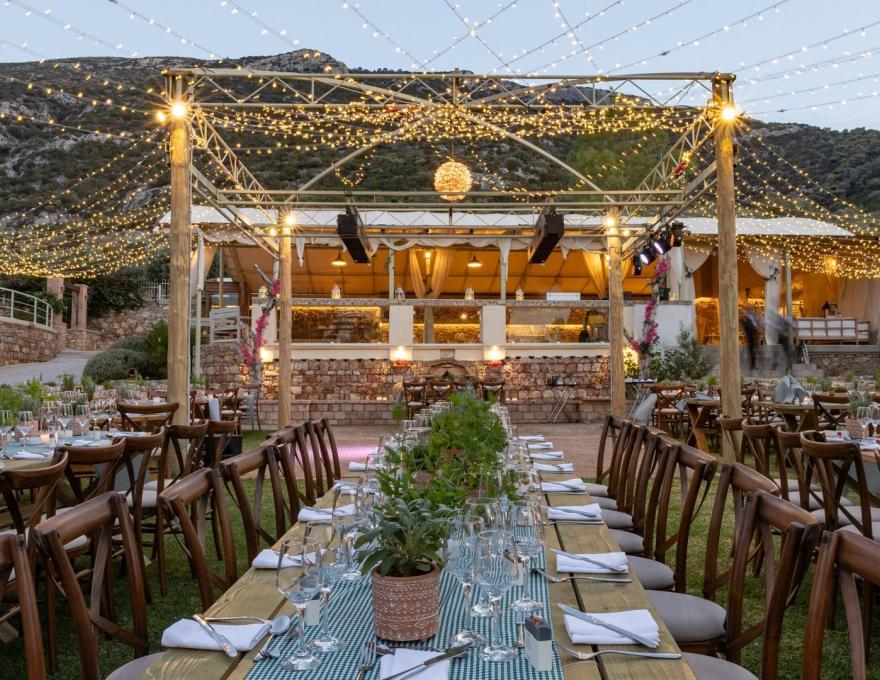 Δεξίωση γάμου - Κτήμα Μυρρινούς