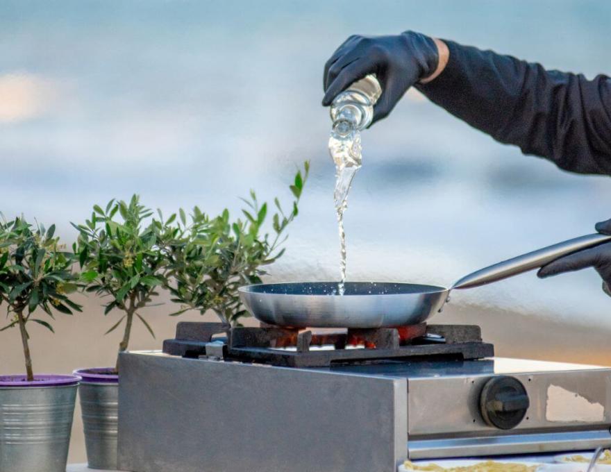 Γαλάζια Ακτή - γάμος σε παραλία Μαραθώνας
