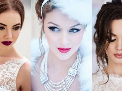 Χειμωνιάτικο Νυφικό Μακιγιάζ