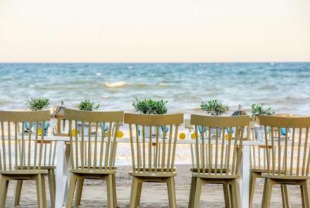 Γαλάζια Ακτή - γάμος σε παραλία Μαραθώνας